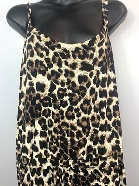 Heimish USA Leopard Sleeveless Jumper - Women's XL